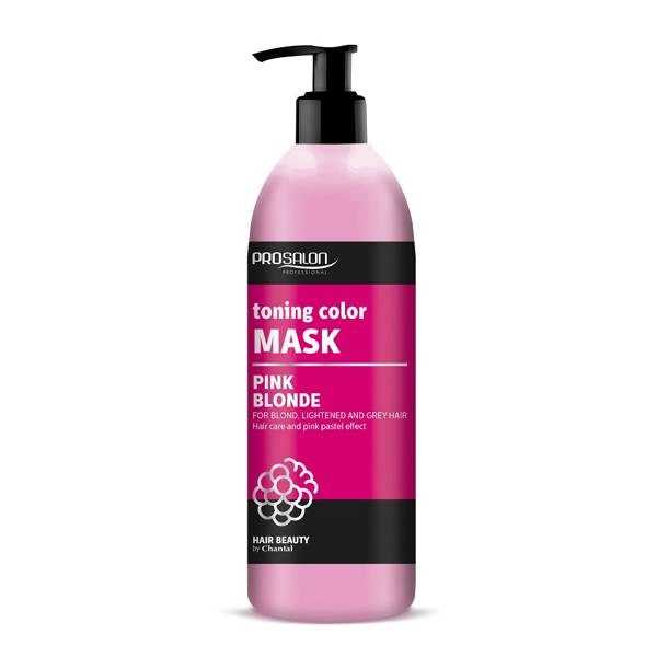 CHANTAL Prosalon Toning Color Maska Do Włosów Tonująca Kolor Pink Blonde 500g