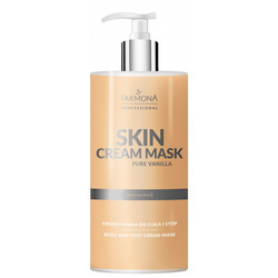 FARMONA PROFESSIONAL Skin Cream Mask Pure Vanilla Kremo-maska Do Ciała I Stóp 500ml